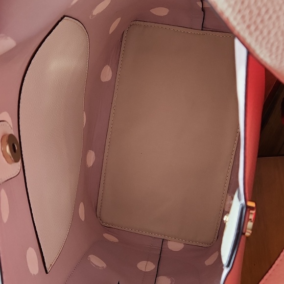 NANETTE LEPORE CHANTILLY BUCKET HOBO BAG NWOT WITH WALLET.
(VEGAN LEATHER). - Picture 5 of 12